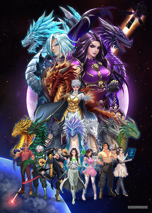 Commisisoned Piece - The Dragon Raiders