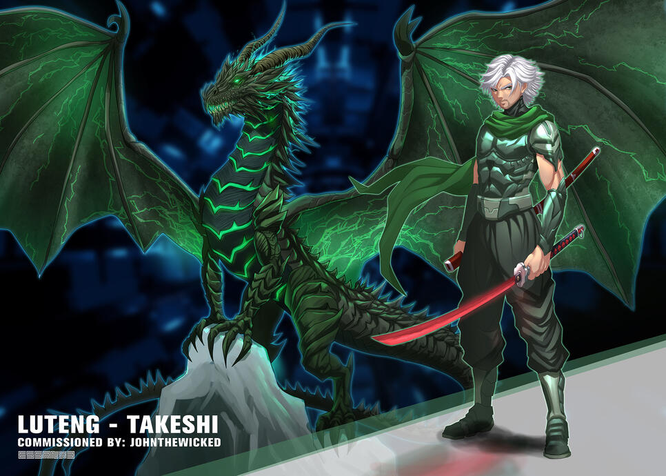 Commissioned Piece - Takeshi