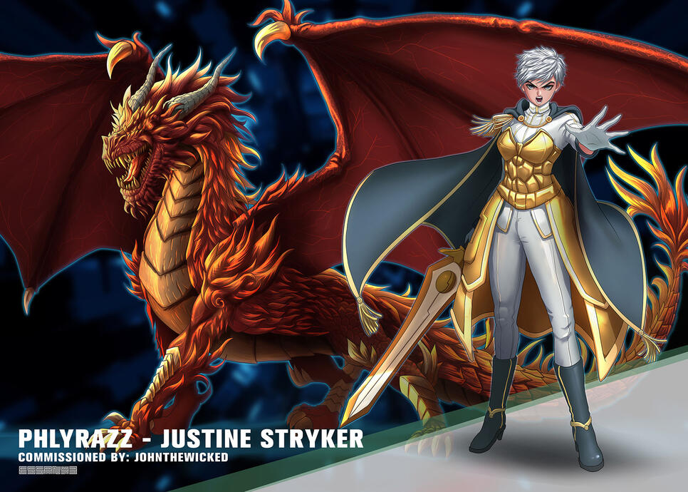 Commissioned Piece - Justine Stryker